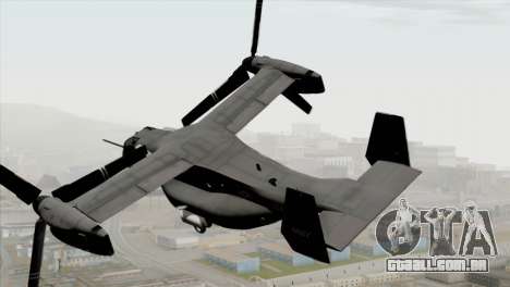 MV-22 Osprey USAF para GTA San Andreas