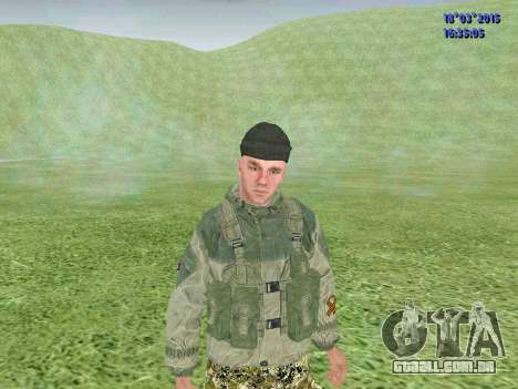 Soldado do batalhão de Zorya para GTA San Andreas
