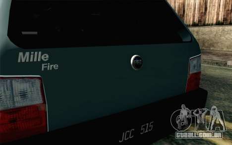 Fiat Uno Fire para GTA San Andreas