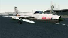 MIG-21 Fishbed C Vietnam Air Force para GTA San Andreas