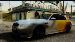 BMW M5 Gold para GTA San Andreas