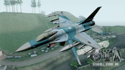 F-16C Fighting Falcon Aggressor BlueGrey para GTA San Andreas