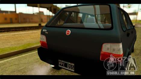 Fiat Uno Fire Mille para GTA San Andreas