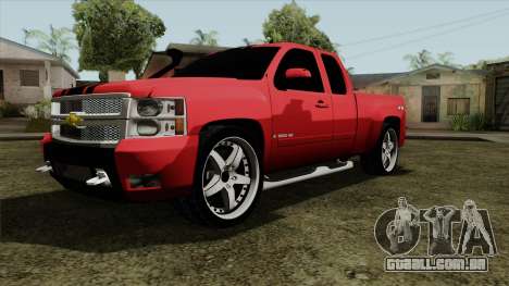 Chevrolet Silverado Tuning para GTA San Andreas