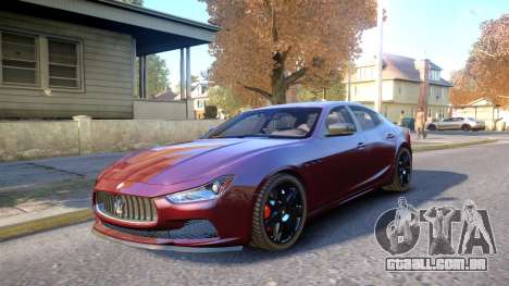 Maserati Ghibli 2014 v1.0 para GTA 4