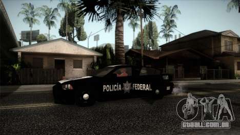 Dodge Charger 2013 Policia Federal Mexico para GTA San Andreas