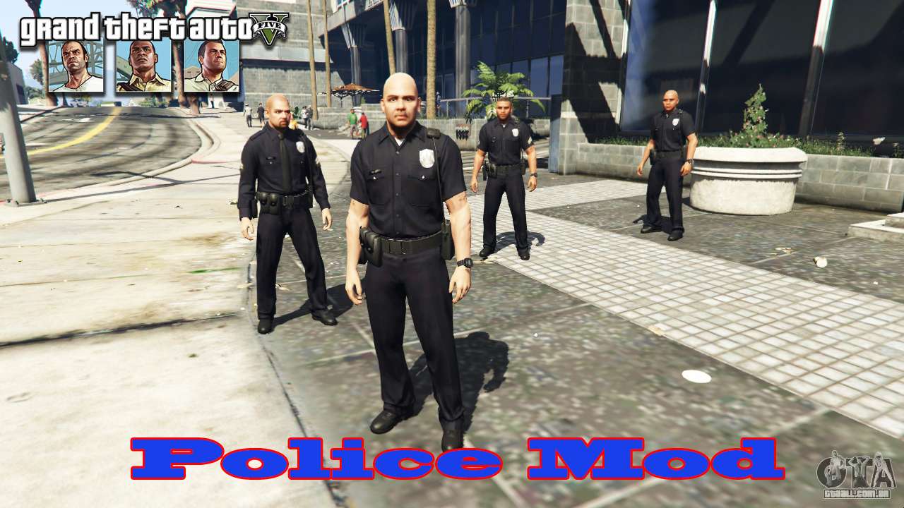 GTA 5 COMO SER POLICIAL NO XBOX 360 COM MOD MENU 