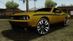 Dodge Challenger Yellow Jacket para GTA San Andreas