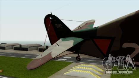 Fokker D.XXI para GTA San Andreas