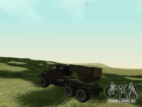 Ural 375 Grad MLRS para GTA San Andreas