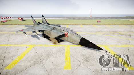 O MiG-25 para GTA 4