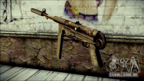 Silenced MP40 from Call of Duty World at War para GTA San Andreas