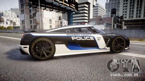 Koenigsegg Agera 2013 Police [EPM] v1.1 PJ3 para GTA 4