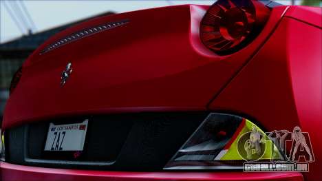 Ferrari California 2009 para GTA San Andreas