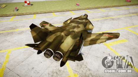 O Su-47 Berkut floresta para GTA 4