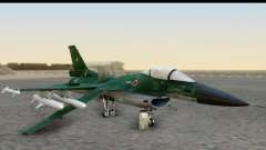 F-2A Zero Dark Green para GTA San Andreas