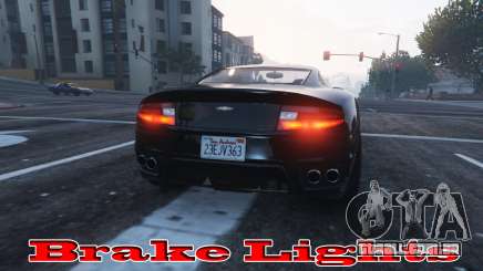 Luzes de freio para GTA 5