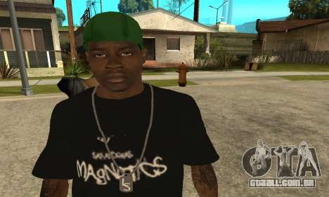 Groove St. Nigga Skin The Third para GTA San Andreas