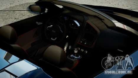 Audi R8 Spyder 2014 [EPM] para GTA 4