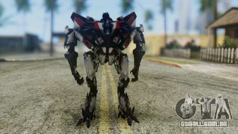 Starscream Skin from Transformers v1 para GTA San Andreas