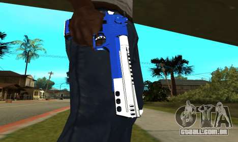 Blue Cool Deagle para GTA San Andreas