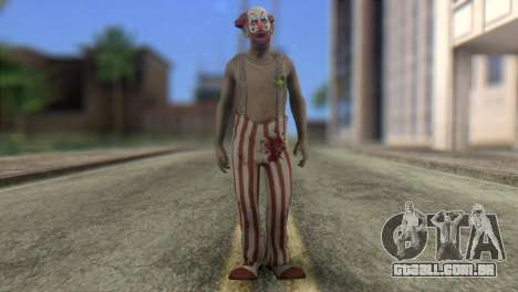 Zombie Clown from Left 4 Dead 2 para GTA San Andreas