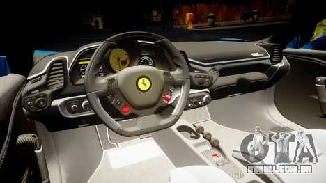 Ferrari 458 Speciale 2014 para GTA 4