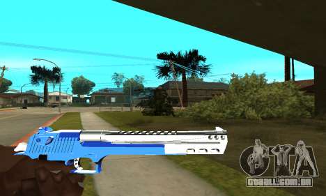 Blue Cool Deagle para GTA San Andreas