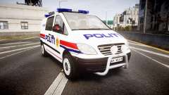 Mercedes-Benz Vito 2014 Norwegian Police [ELS] para GTA 4