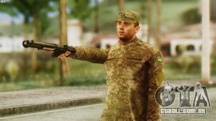 Um Membro Das Forças Armadas Da Ucrânia para GTA San Andreas