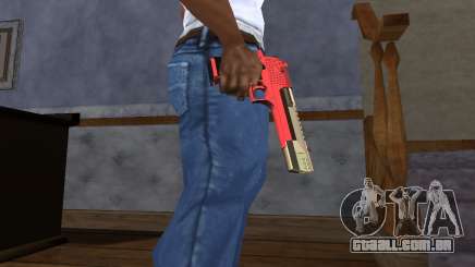 Black and Red Deagle para GTA San Andreas