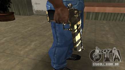 Gold Lines Deagle para GTA San Andreas