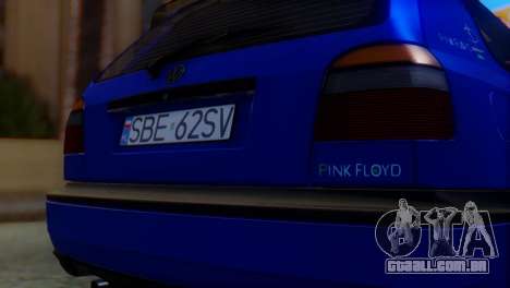 Volkswagen Golf 3 Pink Floyd para GTA San Andreas