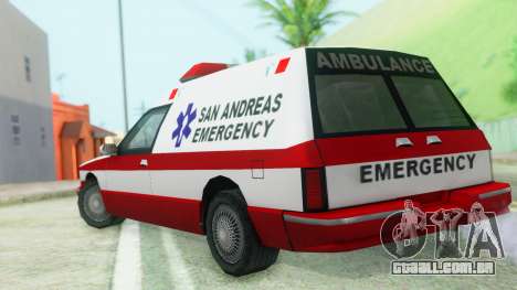 Premier Ambulance para GTA San Andreas