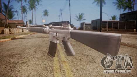 M16A3 from Battlefield Hardline para GTA San Andreas