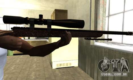 Gold Sniper Rifle para GTA San Andreas