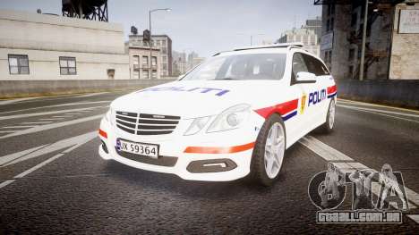 Mercedes-Benz E63 AMG Estate 2012 Police [ELS] para GTA 4