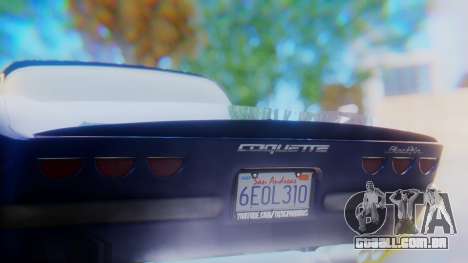 Invetero Coquette BlackFin v2 GTA 5 Plate para GTA San Andreas