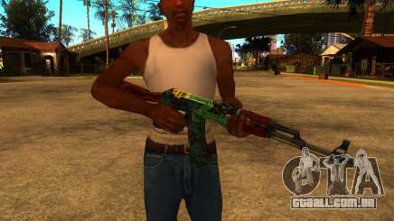 AK-47 Serpente de Fogo para GTA San Andreas