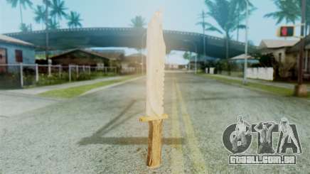 Red Dead Redemption Knife Diego Skin para GTA San Andreas