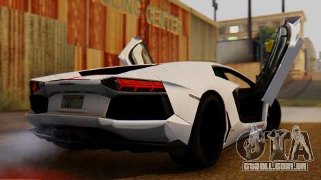 Lamborghini Aventador LP 700-4 2012 para GTA San Andreas