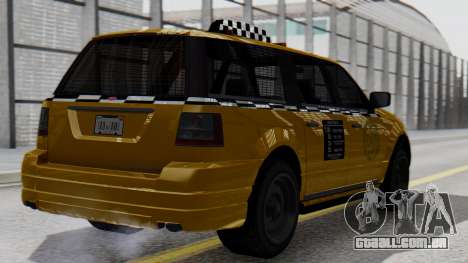 Vapid Landstalker Taxi SR 4 Style para GTA San Andreas