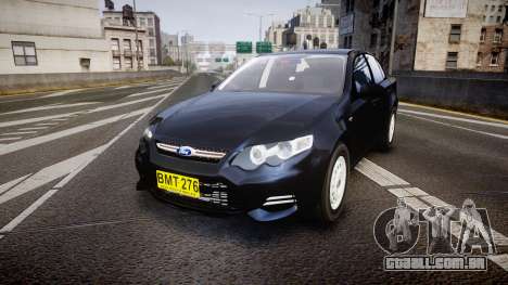 Ford Falcon FG XR6 Unmarked NSW Police [ELS] para GTA 4
