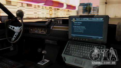 GTA 5 Albany Esperanto Police Roadcruiser para GTA San Andreas