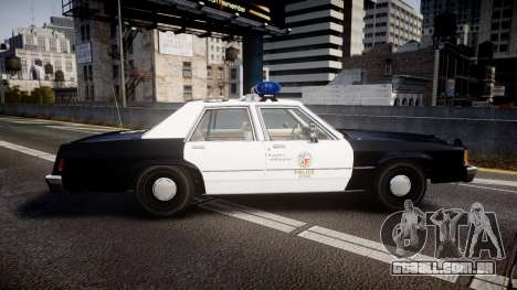 Ford LTD Crown Victoria 1987 LAPD [ELS] para GTA 4