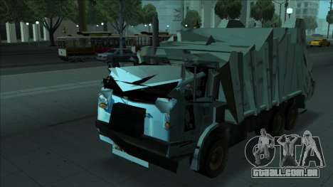 TDK Volvo Xpeditor Garbage Crash Version para GTA San Andreas