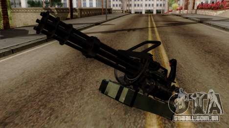 Original HD Minigun para GTA San Andreas