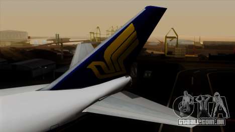 Boeing 747 Singapore (Old) para GTA San Andreas