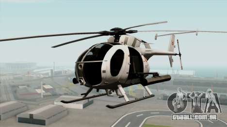 AH-6J Little Bird para GTA San Andreas