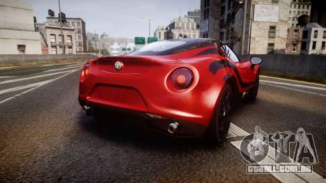 Alfa Romeo 4C 2014 WTCC Safety Car para GTA 4